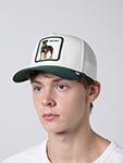 Бейсболка GOORIN BROTHERS арт. 101-2971 (темно-зеленый / белый)